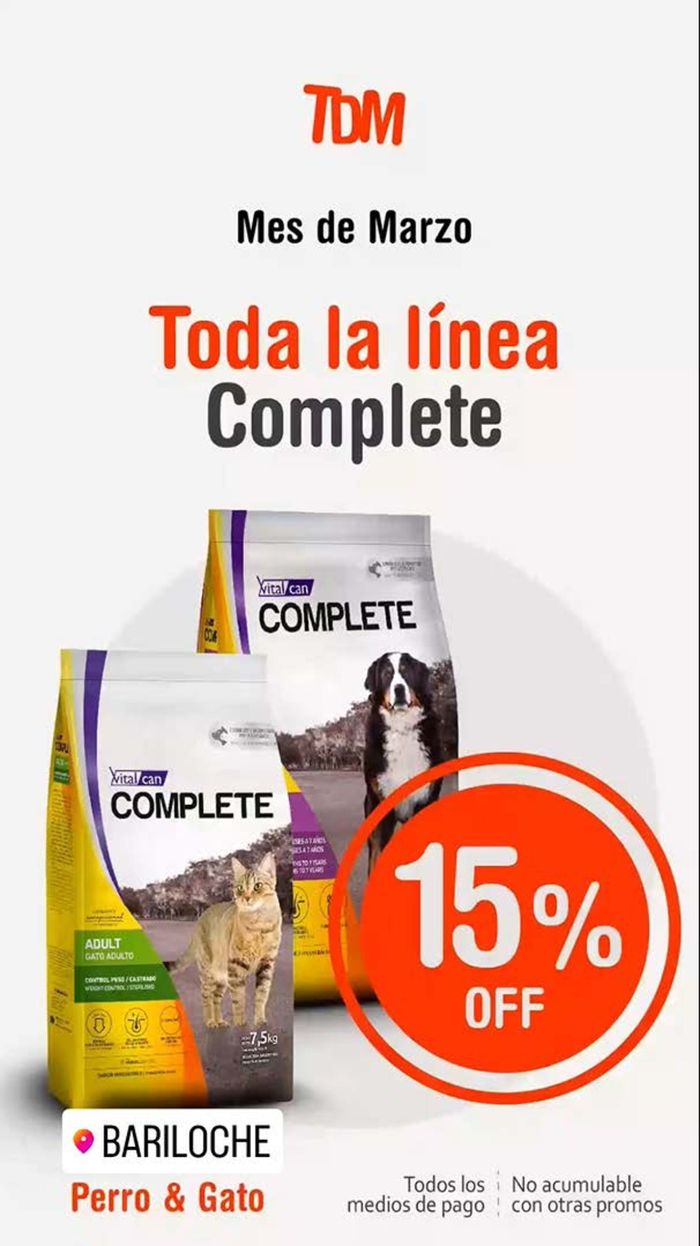 Catálogo Tienda de Mascotas en San Carlos de Bariloche | Promos Marzo Tienda de Mascotas | 4/3/2024 - 31/3/2024