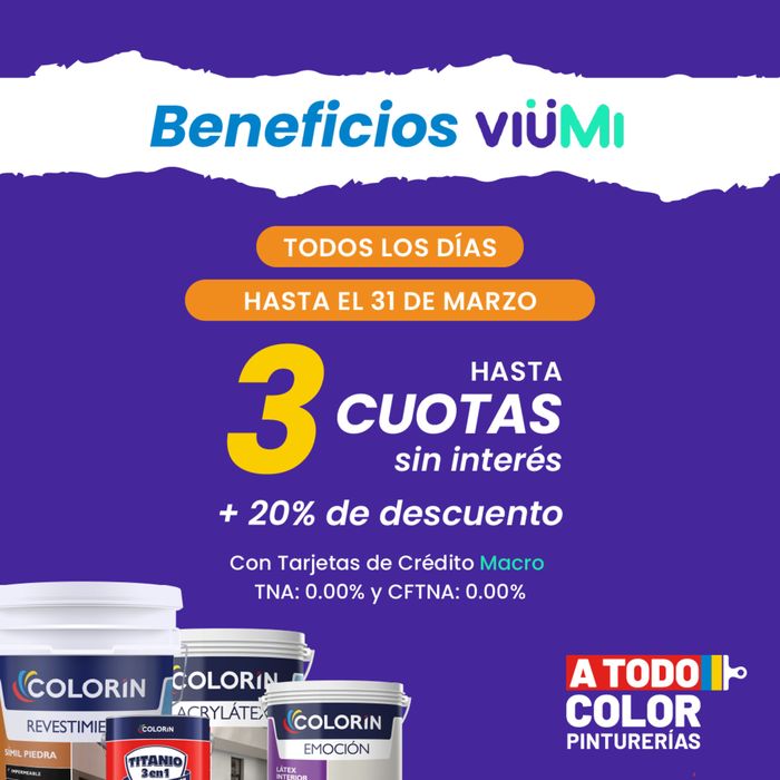 Catálogo A Todo Color en San Justo (Buenos Aires) | 20% de descuento el 31 de marzo | 4/3/2024 - 31/3/2024