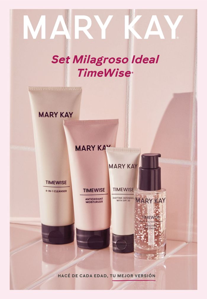 Catálogo Mary Kay | ¡Nuevo! Set Milagroso Ideal TimeWise | 6/3/2024 - 21/4/2024