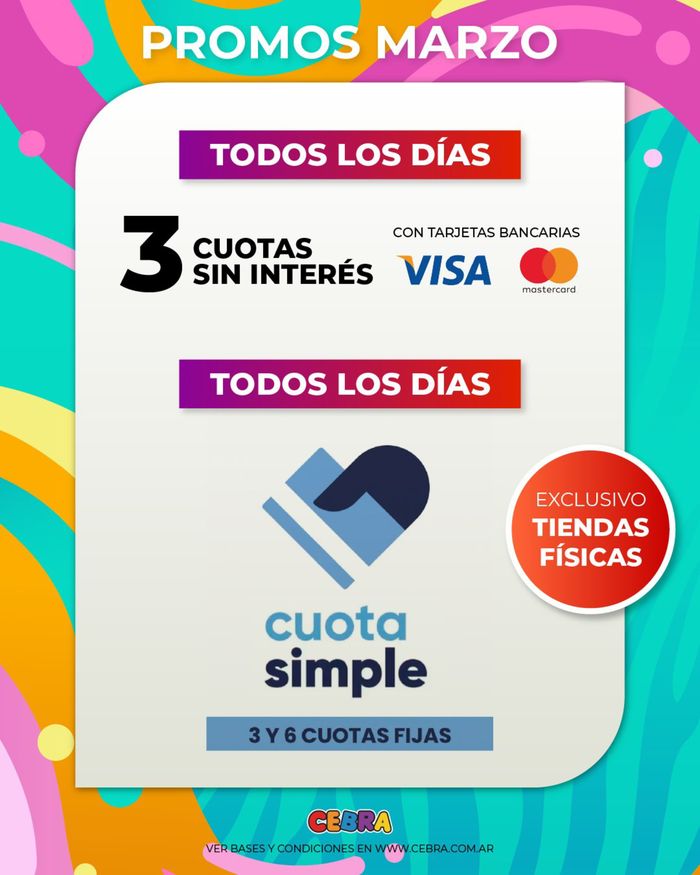 Catálogo Juguetería Cebra en Vicente López | Promos bancarias hasta 25% de ahorro | 6/3/2024 - 31/3/2024