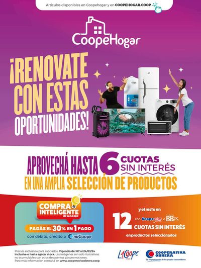 Catálogo Cooperativa Obrera en Viedma | Coopehogar Cooperativa Obrera | 8/3/2024 - 24/3/2024
