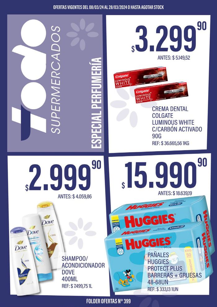 Catálogo Supermercados Todo en El Bolsón | Catálogo Supermercados Todo | 8/3/2024 - 28/3/2024