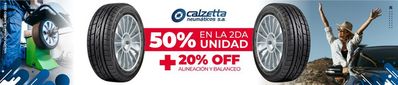 Ofertas de Autos, Motos y Repuestos en Palmira | 50% en la 2da unidad + 20% off de Calzetta Neumáticos | 8/3/2024 - 8/4/2024
