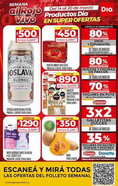 Catálogo Supermercados DIA | Ofertas Supermercados DIA TT | 15/3/2024 - 20/3/2024