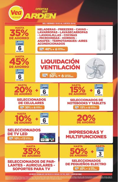 Catálogo Supermercados Vea en Lanús | Ofertas Que Arden - Supermercados Vea  | 18/3/2024 - 28/3/2024