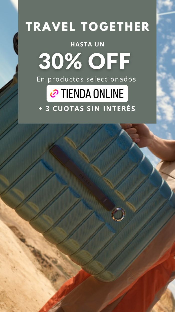 Catálogo Delsey en Martínez | Travel Together - Hasta un 30% off | 19/3/2024 - 31/3/2024