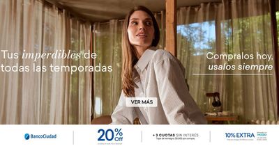 Ofertas de Ropa, Zapatos y Accesorios en San Miguel de Tucumán | Tus imperdibles de todas las temporadas 20% off de Yagmour | 19/3/2024 - 31/3/2024