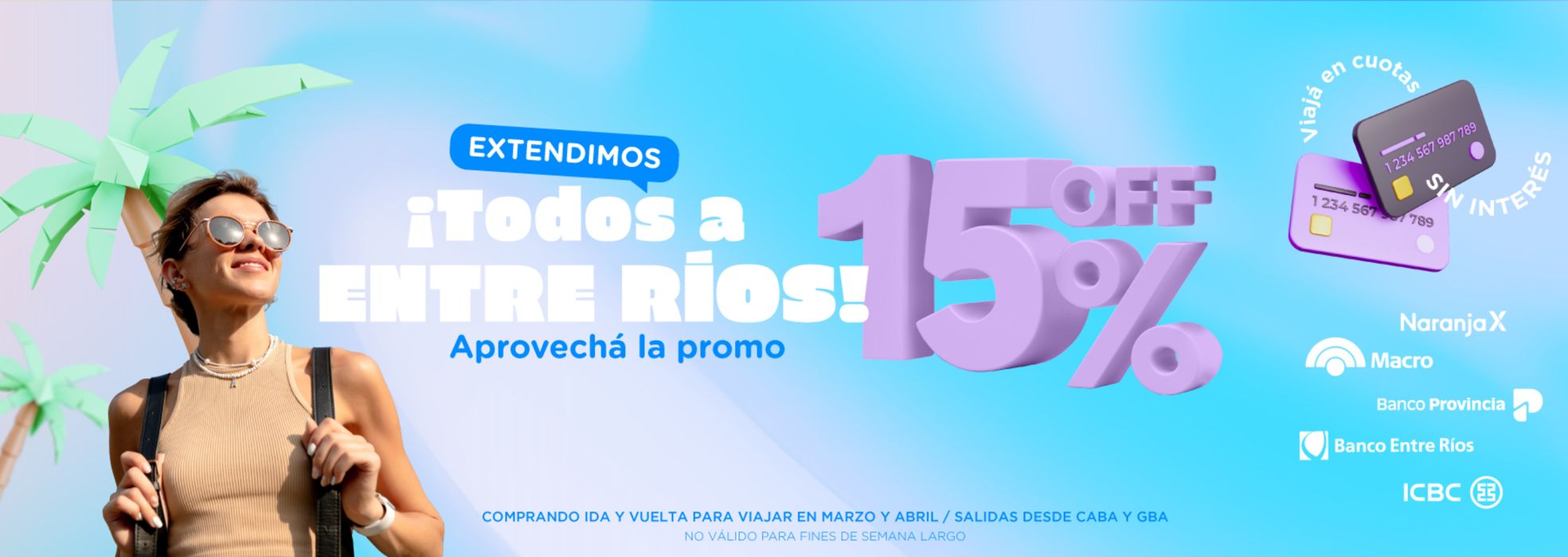 Catálogo Flechabus en El Talar (Buenos Aires) | Extendimos 15% OFF Entre Rios | 20/3/2024 - 30/4/2024