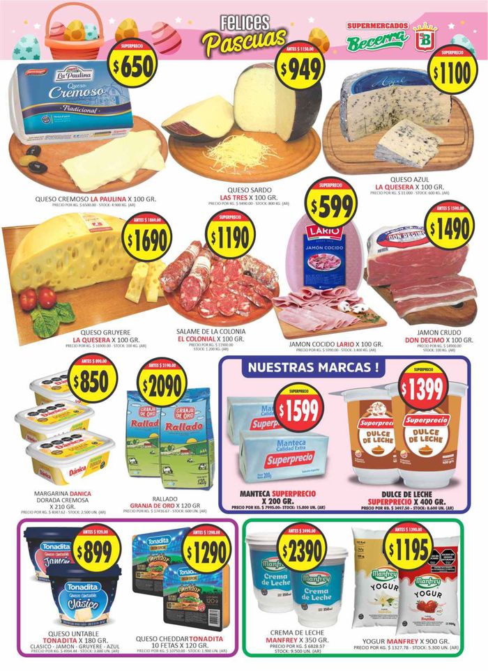 Catálogo Supermercados Becerra | Catálogo Supermercados Becerra - Semana Santa | 20/3/2024 - 31/3/2024
