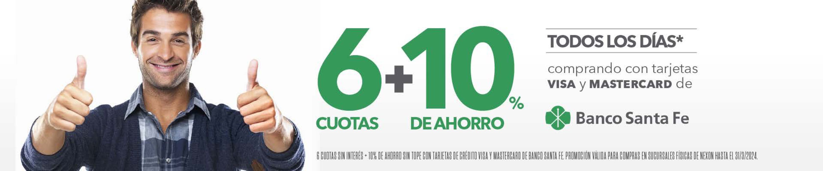 Catálogo Nexon en Villaguay | 6 cuotas + 10% de ahorro Todos los días | 20/3/2024 - 31/3/2024