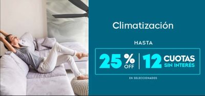 Ofertas de Electrónica y Electrodomésticos en Carmen de Areco | Climatización Hasta 25% off de Pardo Hogar | 20/3/2024 - 31/3/2024