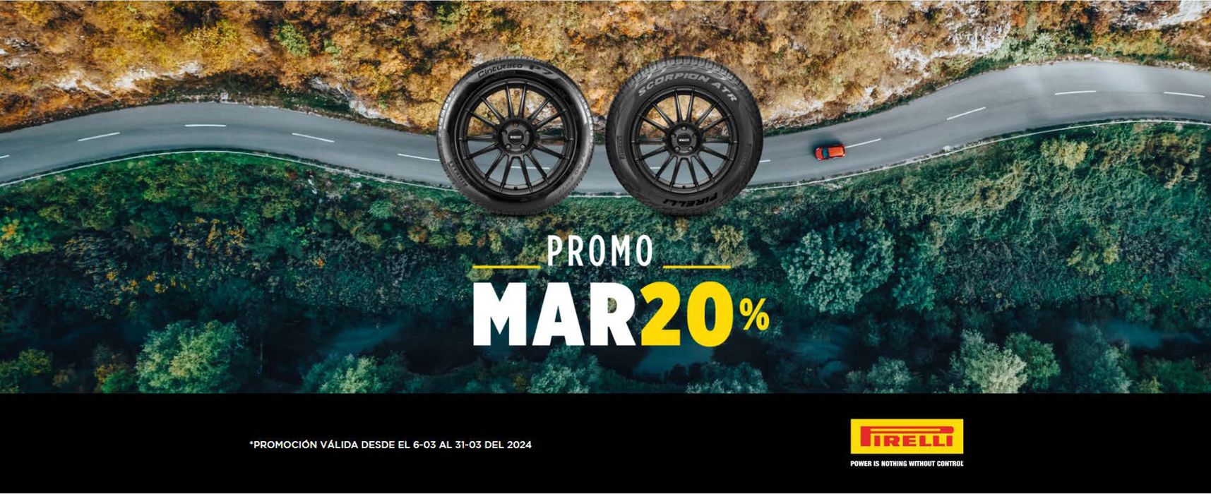 Catálogo Pirelli en Mar del Plata | Promo Mar20% | 20/3/2024 - 31/3/2024