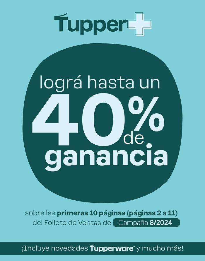 Catálogo Tupperware | Hasta un 40% de garancia Tupperware | 21/3/2024 - 30/4/2024
