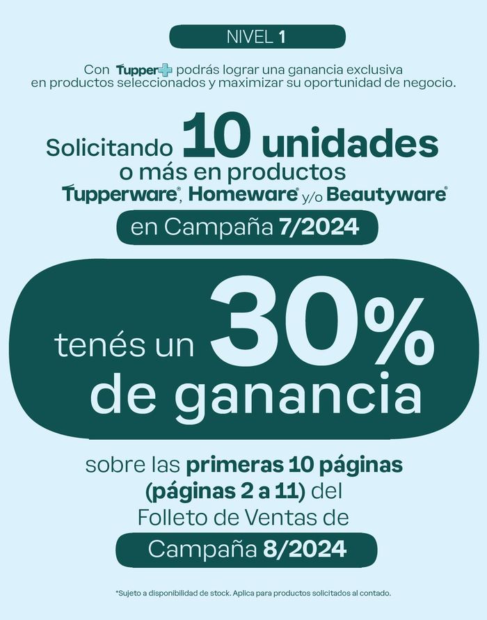 Catálogo Tupperware en Recoleta | Hasta un 40% de garancia Tupperware | 21/3/2024 - 30/4/2024