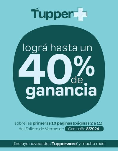 Catálogo Tupperware en Quilmes | Hasta un 40% de garancia Tupperware | 21/3/2024 - 30/4/2024