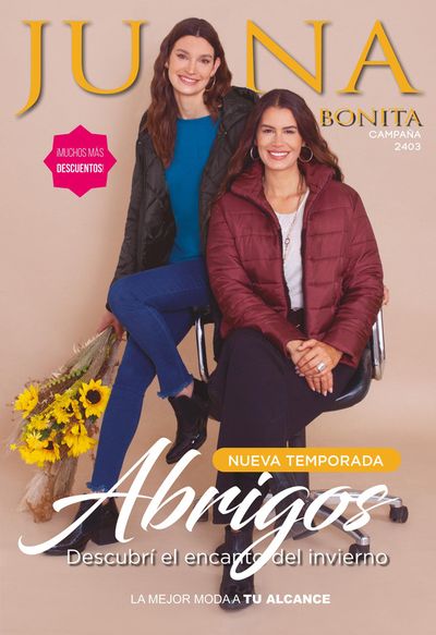 Ofertas de Ropa, Zapatos y Accesorios en San Bernardo (Buenos Aires) | Juana Bonita Catálogo Empresaria 2403 de Juana Bonita | 25/3/2024 - 8/4/2024