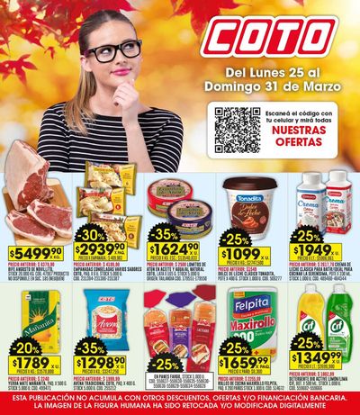 Ofertas de Hiper-Supermercados | Coto Ofertas Semanal de Coto | 25/3/2024 - 31/3/2024