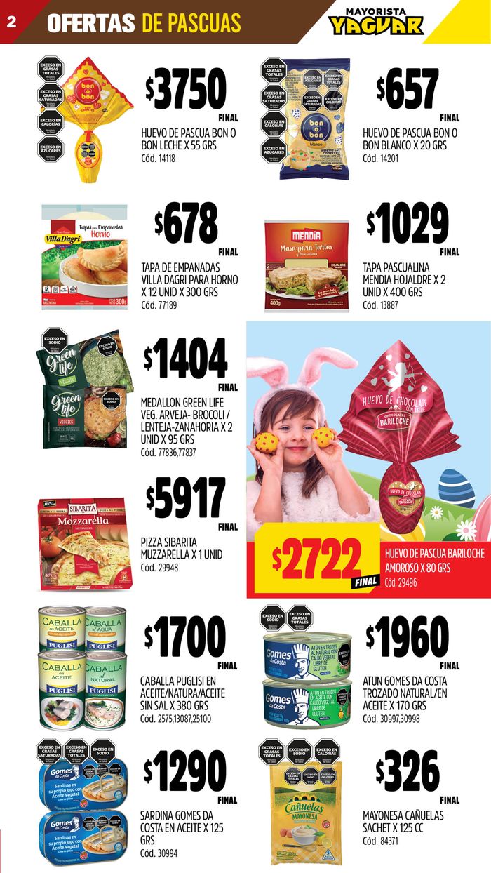 Catálogo Supermercados Yaguar en General Roca (Río Negro) | Ofertas Supermercados Yaguar Gral. Roca | 25/3/2024 - 31/3/2024