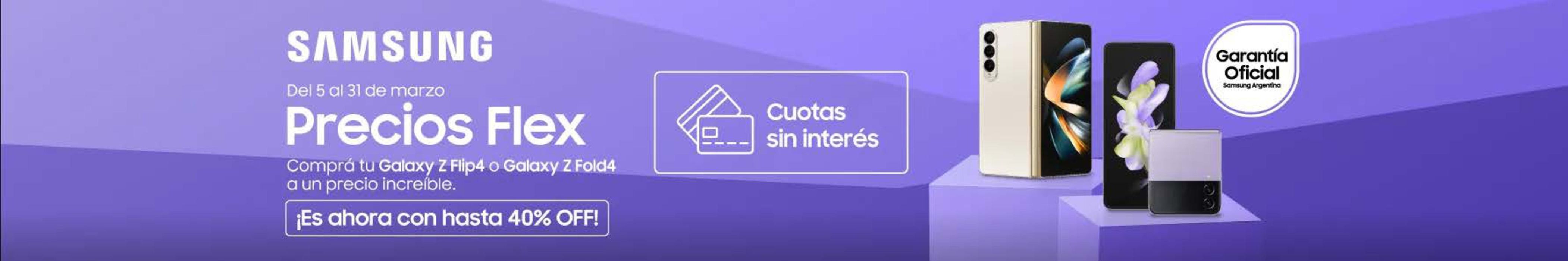 Catálogo Cetrogar en Córdoba | Samsung Precios Flex hasta 40% off | 25/3/2024 - 31/3/2024