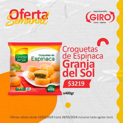 Ofertas de Hiper-Supermercados en Sunchales | Ofertas Semanal Supermercados Giro de Supermercados Giro | 25/3/2024 - 28/3/2024