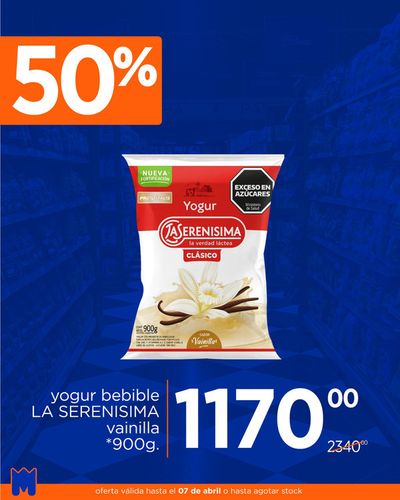 Catálogo Supermercados Monarca en Tandil | Promo en lácteos! | 25/3/2024 - 7/4/2024