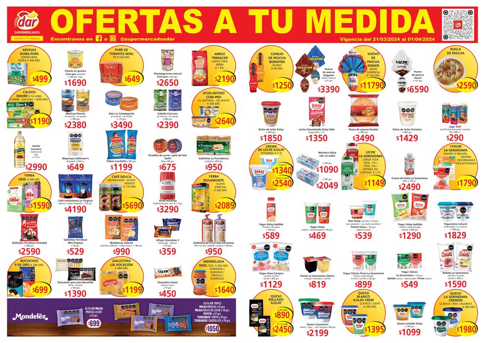 Catálogo Cadena Dar en Comodoro Rivadavia | Catálogo de ofertas Cadena Dar | 25/3/2024 - 1/4/2024