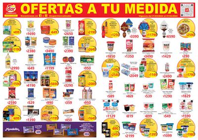 Ofertas de Hiper-Supermercados en Las Heras (Santa Cruz) | Catálogo de ofertas Cadena Dar de Cadena Dar | 25/3/2024 - 1/4/2024