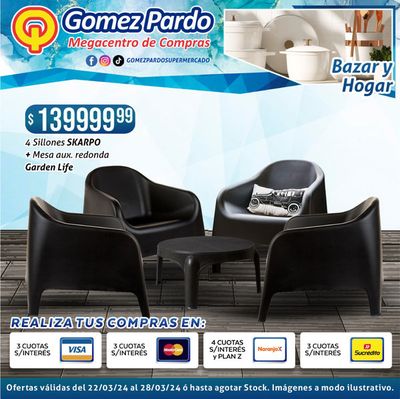 Catálogo Gomez Pardo en Yerba Buena (Tucumán) | Especial Bazar y Hogar | 25/3/2024 - 28/3/2024