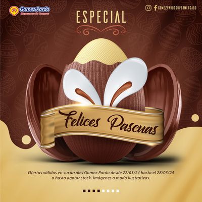 Catálogo Gomez Pardo en Yerba Buena (Tucumán) | Felices Pascuas - Ofertas Especiales | 25/3/2024 - 28/3/2024