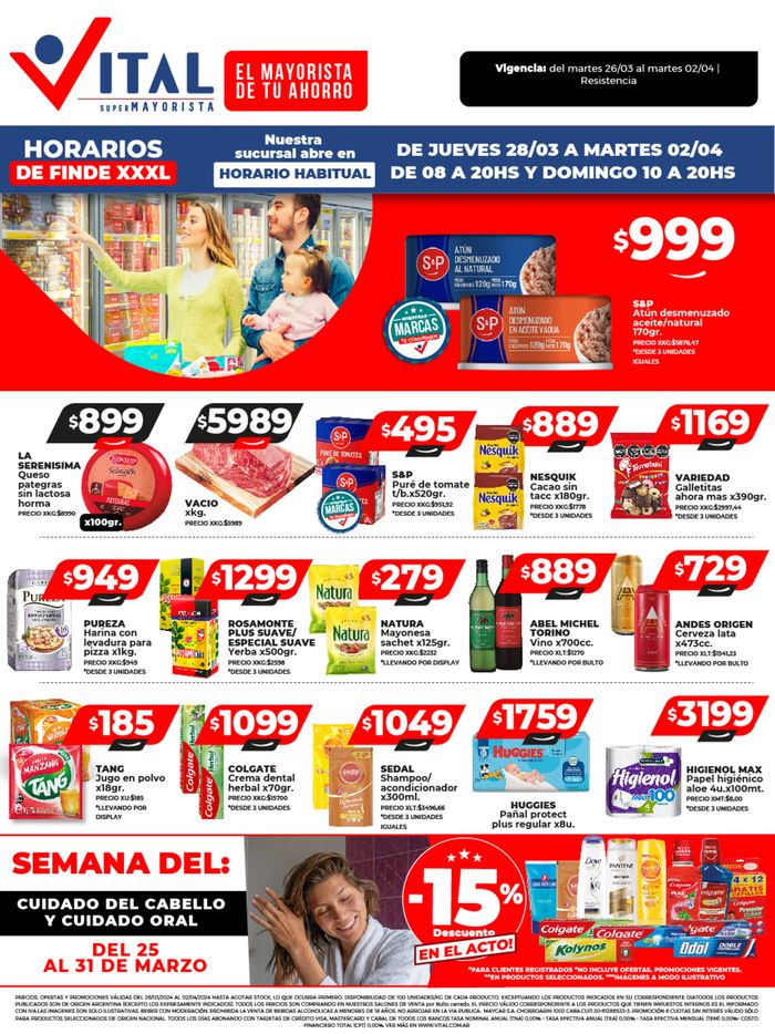 Supermayorista Vital en Resistencia Ofertas y Cat logos Pascua