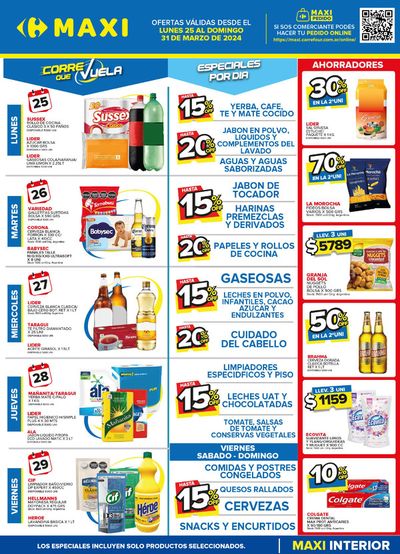 Catálogo Carrefour Maxi en Godoy Cruz | Ofertas Carrefour Maxi Interior | 26/3/2024 - 31/3/2024