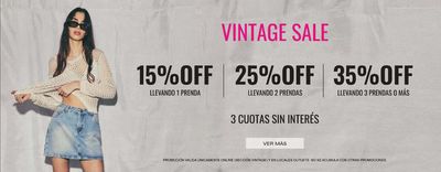Ofertas de Ropa, Zapatos y Accesorios en Mar del Plata | Vintage Sale 15% off - 25% off - 35% off de Sweet | 26/3/2024 - 9/4/2024