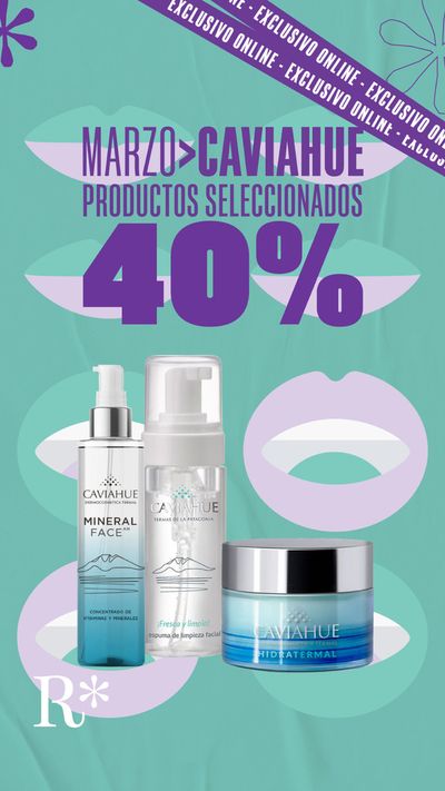 Ofertas de Perfumería y Maquillaje en Bernal | Ofertas Riadigos 30% - 40% off de Riadigos | 26/3/2024 - 31/3/2024