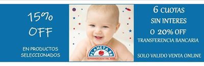 Ofertas de Juguetes, Niños y Bebés | 15% off en productos seleccionados de Planeta BB | 26/3/2024 - 11/4/2024