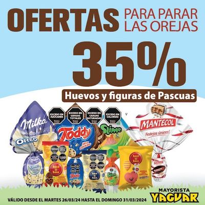 Catálogo Supermercados Yaguar | Ofertas Yaguar de Pascuas | 27/3/2024 - 31/3/2024