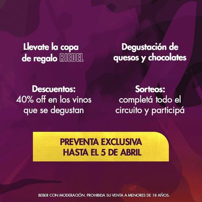 Ofertas de Restaurantes en Florida (Buenos Aires) | Descuentos 40% off en los vinos de Frappé | 27/3/2024 - 5/4/2024