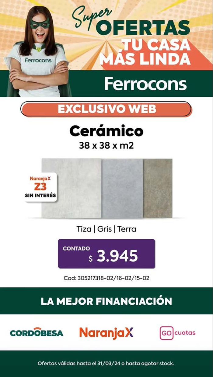 Catálogo Ferrocons en Recoleta | Super Ofertas Ferrocons | 27/3/2024 - 31/3/2024