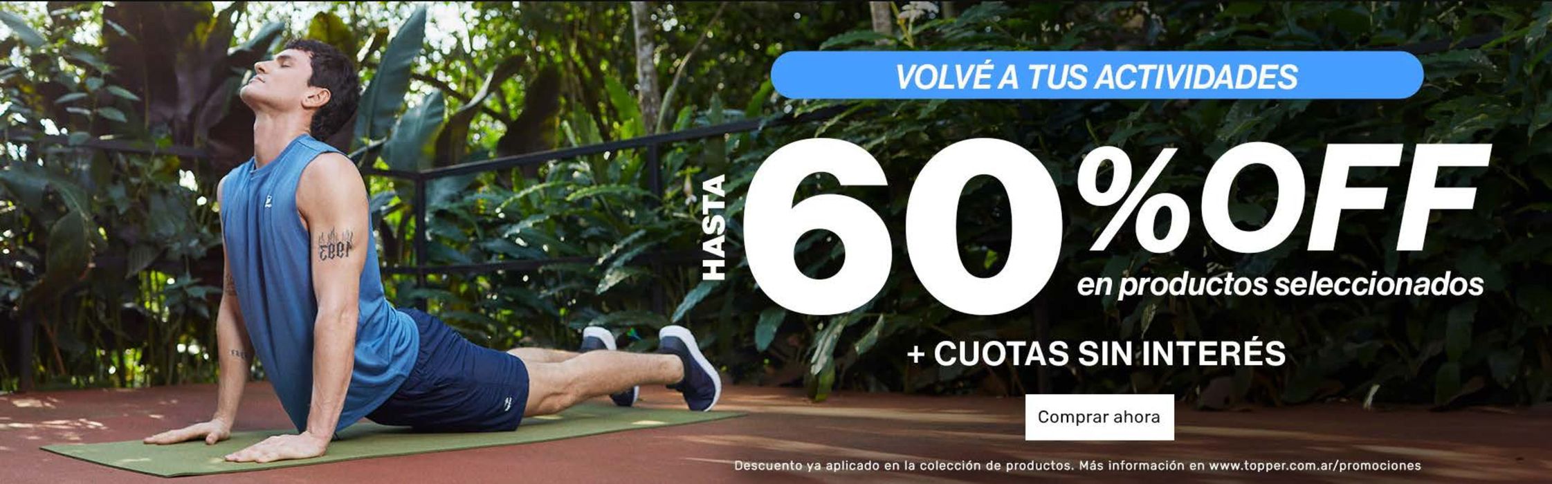 Catálogo Topper en Monte Grande (Buenos Aires) | Volvé a tus actividades Hasta 60% OFF | 27/3/2024 - 30/4/2024