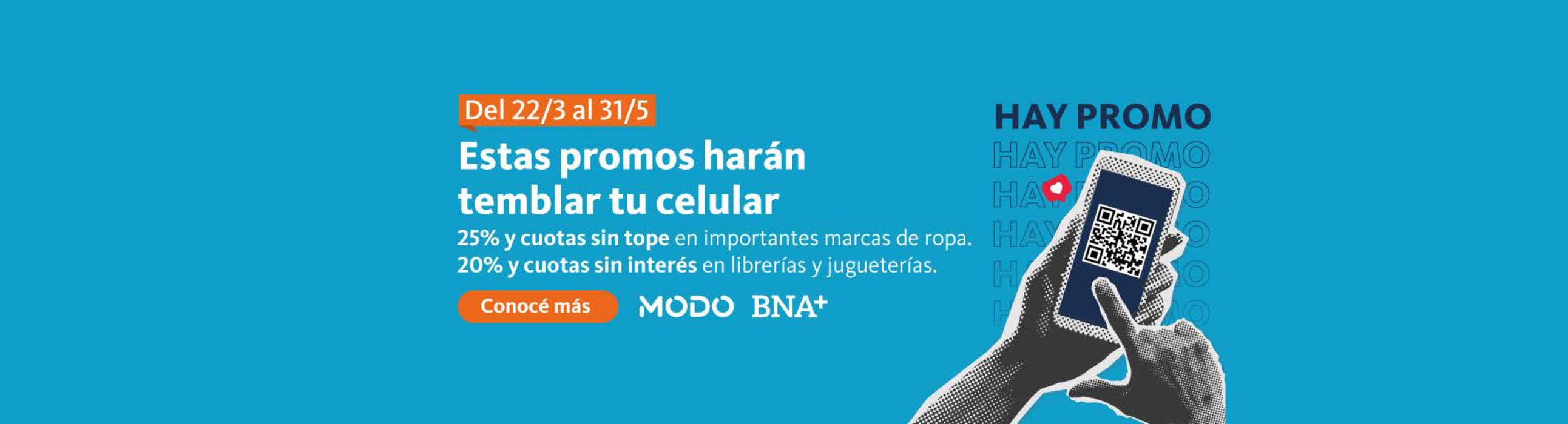 Catálogo Banco Nación en Mendoza | 20% off en librerías y jugueterías & 25% off en ropas | 27/3/2024 - 31/5/2024