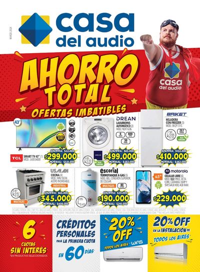 Ofertas de Electrónica y Electrodomésticos en San Isidro (Buenos Aires) | Catálogo Casa del Audio de Casa del Audio | 27/3/2024 - 31/3/2024