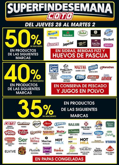 Catálogo Coto en Mendoza | Coto Afiche Salon | 28/3/2024 - 2/4/2024