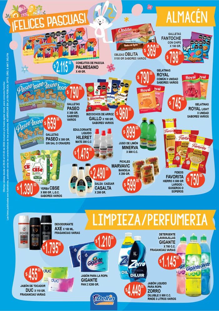 Catálogo Delfin Supermercados en Pilar (Córdoba) | Catálogo Supermercados Delfin - ¡Felices Pascuas! | 28/3/2024 - 30/3/2024