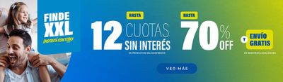 Ofertas de Muebles y Decoración en Quilmes | Finde XXL - Hasta 70% off y 12 cuotas sin interés de Casa Luis Chemes | 28/3/2024 - 2/4/2024