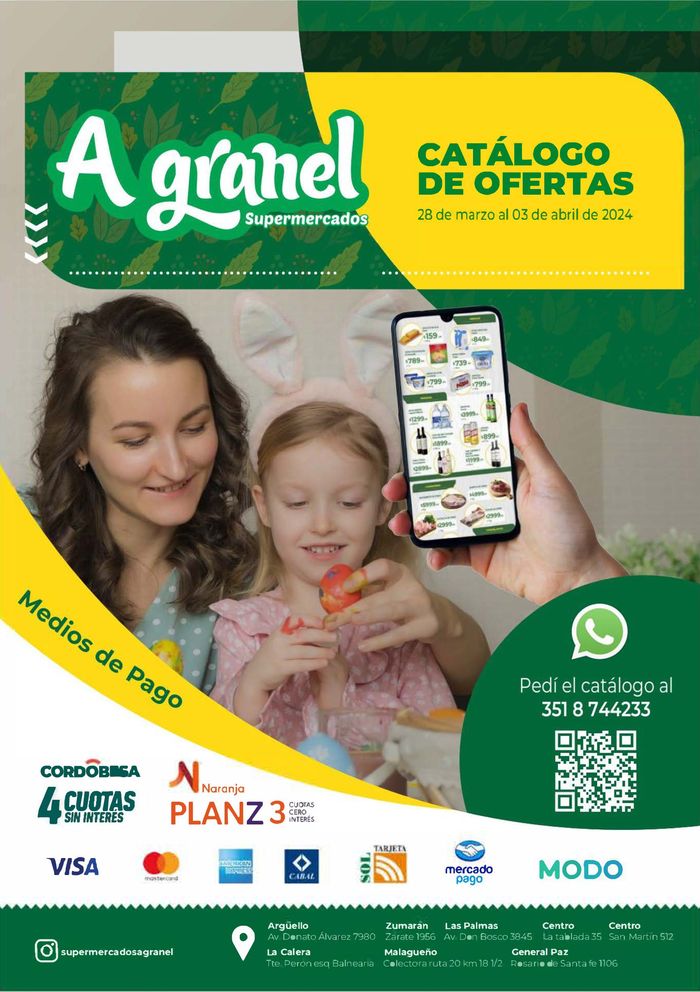 Catálogo Supermercados A Granel en Córdoba | Catálogo Supermercados A Granel  | 28/3/2024 - 3/4/2024
