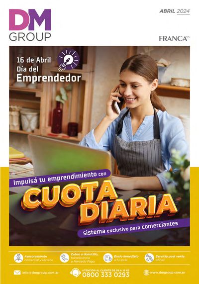 Catálogo Cuotas del Sur en Ushuaia | Catálogo Abril 2024 – Franca S.A. - Cuotas del Sur | 3/4/2024 - 30/4/2024