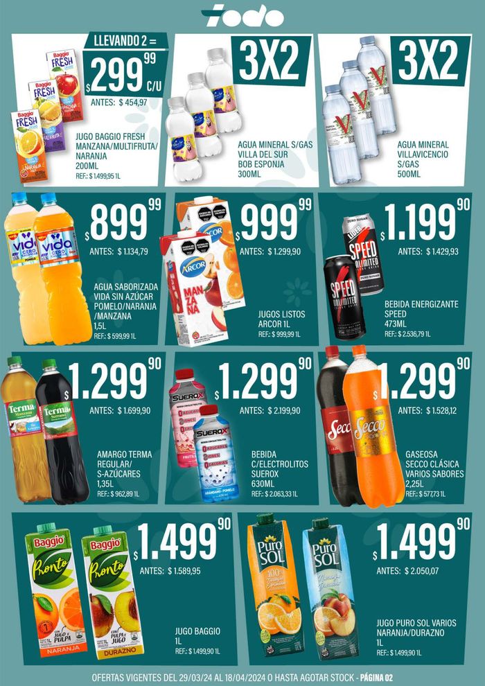 Catálogo Supermercados Todo en San Carlos de Bariloche | Catálogo Supermercados Todo | 3/4/2024 - 18/4/2024