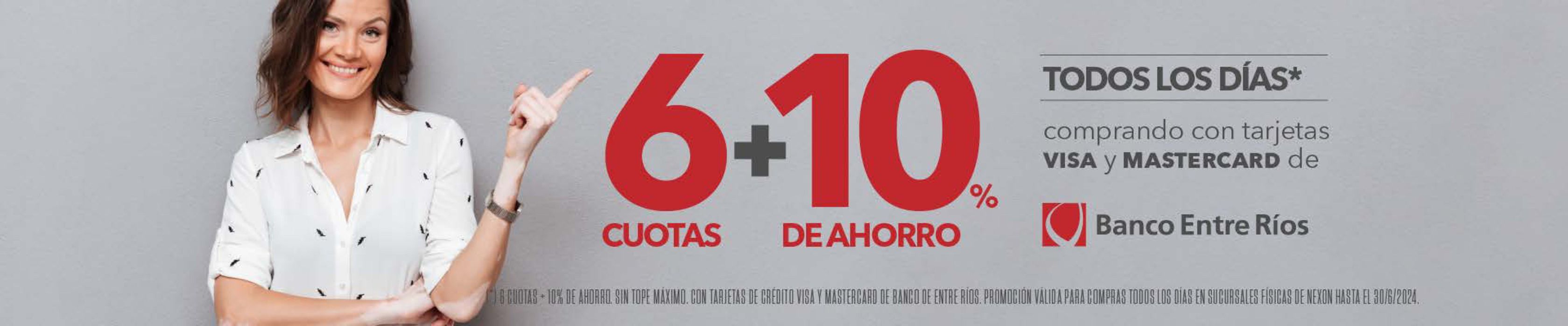 Catálogo Nexon en Chajarí | 6 cuotas + 10% de ahorro Todos los días | 4/4/2024 - 30/6/2024