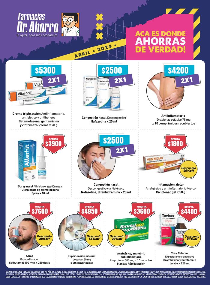 Catálogo Farmacias del Dr Ahorro en Valentín Alsina | Catálogo Abril Dr. Ahorro | 4/4/2024 - 1/5/2024