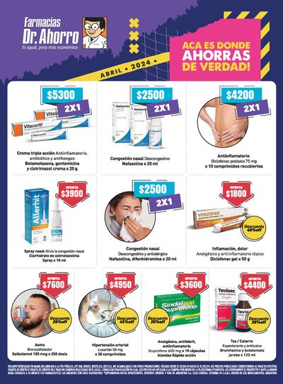 Ofertas de Farmacias y Ópticas | Catálogo Abril Dr. Ahorro de Farmacias del Dr Ahorro | 4/4/2024 - 1/5/2024