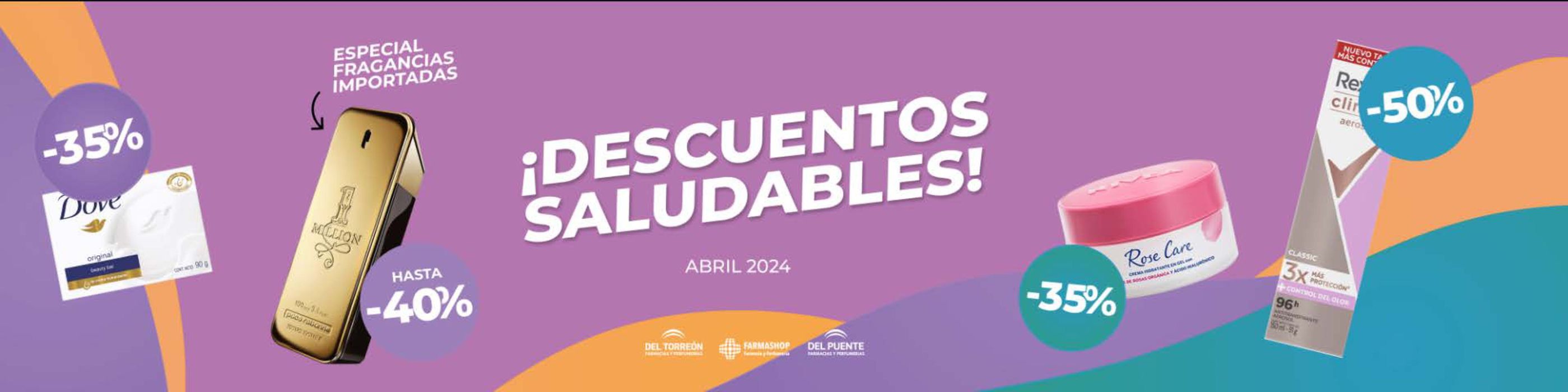 Catálogo Farmacia Del Puente en Mendoza | ¡Descuentos Saludables! Abril 2024 | 4/4/2024 - 26/4/2024